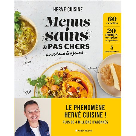 Menus sains & pas chers pour tous les jours
