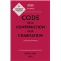 Code de la construction et de l'habitation 2025