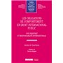 Les obligations de comportement en droit international public 73,39 €