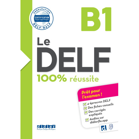 Le DELF B1 100% Réussite - édition 2016-2017 - Livre + didierfle.app