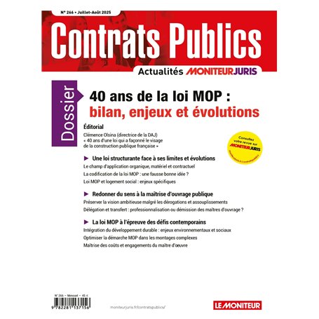 ACCP  n° 266 juillet août 2025