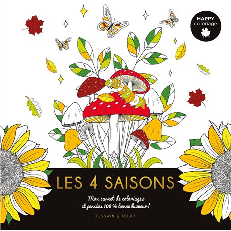 Happy coloriage Les 4 saisons