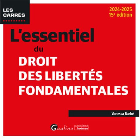 L'essentiel du droit des libertés fondamentales 16,63 €