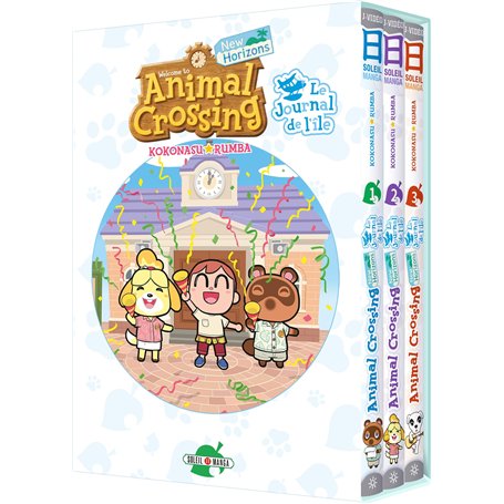 Animal Crossing - Le Journal de l'île - Coffret T01 à T03 NED