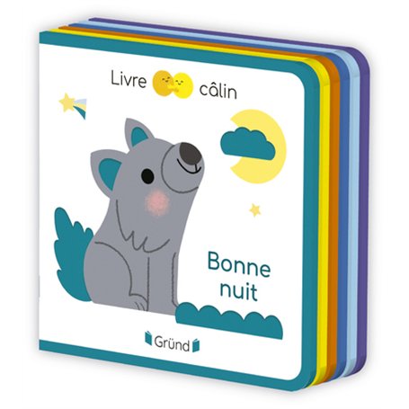 Livre câlin mini feutrine - Bonne nuit