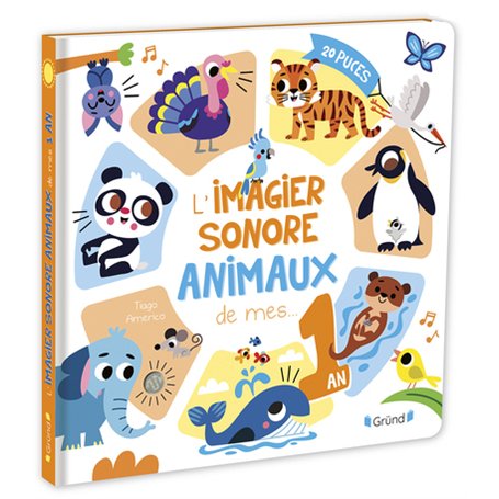 L'imagier sonore de mes 1 an - Les animaux