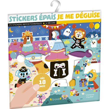 Stickers épais - Je me déguise !