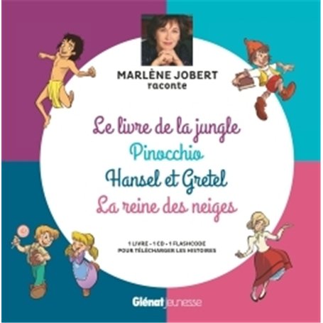 Marlène Jobert raconte Pinocchio, Le livre de la jungle, Hansel et Gretel, La Reine des Neiges 19,56 €
