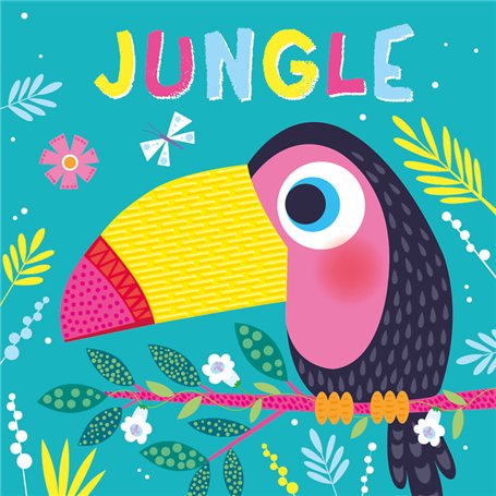 Jungle - Mon livre à toucher Silicone