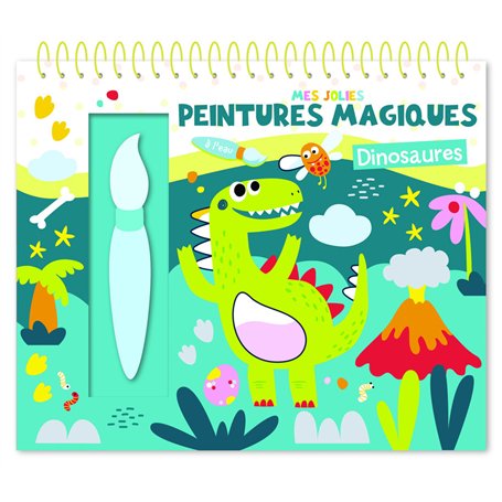 Dinosaures - Mes jolies peintures magiques