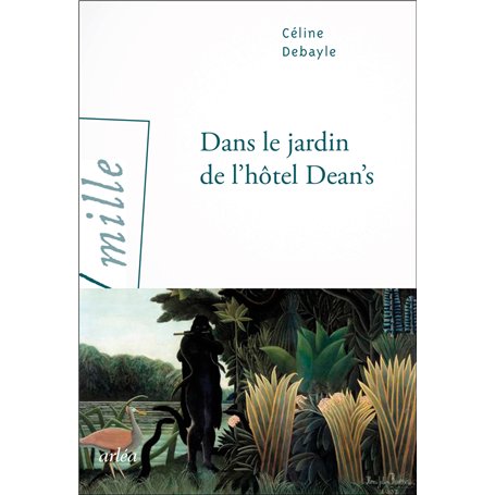 Dans le jardin de l'hôtel Dean's