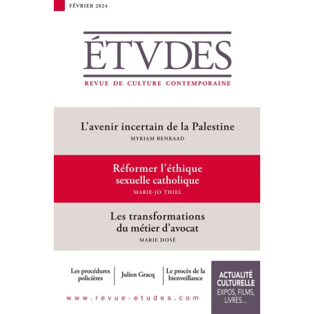 Etudes 4312 - 02-24