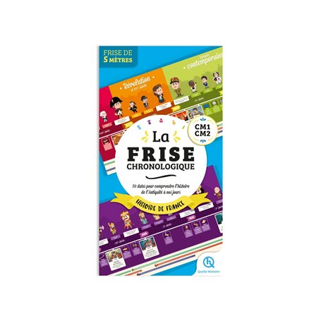 La frise chronologique Histoire de France 32,24 €