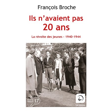 Ils n'avaient pas 20 ans