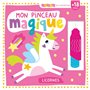 LIVRE ACCORDEON - MON PINCEAU MAGIQUE - LICORNES