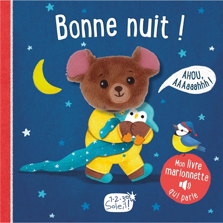 Mon livre marionnette qui parle - Bonne nuit !