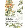 Rabelais Lettré en Botanique