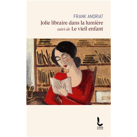 Jolie libraire dans la lumière