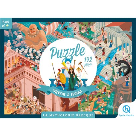 Puzzle Cherche et Trouve - La mythologie grecque