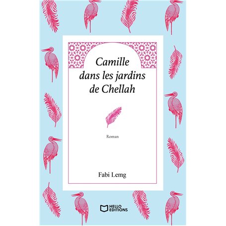 Camille dans les jardins de Chellah