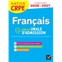 Français - CRPE 2026-2027 - Epreuve orale d'admission