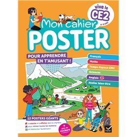 Vive le CE2 - Mon cahier poster Vive le CE2 - Mon cahier poster