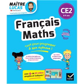 Français et Maths CE2 - Nouveau programme - Cahier de soutien avec des vidéos Français et Maths CE2 - Nouveau programme - Cahier de soutien avec des vidéos