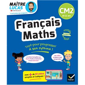 Français et Maths CM2  - Nouveau programme - Cahier de soutien avec des vidéos Français et Maths CM2  - Nouveau programme - Cahier de soutien avec des vidéos