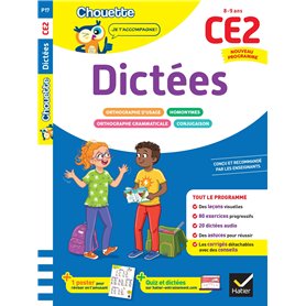 Dictées CE2 - Cahier de soutien nouveau programme Dictées CE2 - Cahier de soutien nouveau programme