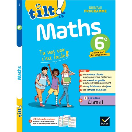 Tilt ! Maths 6e Nouveau programme