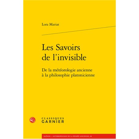 Les Savoirs de l'invisible 37,18 €