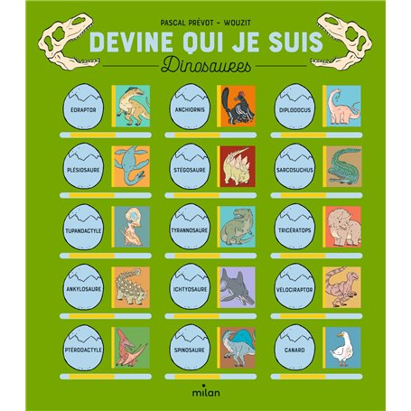 Devine qui je suis - Les dinosaures