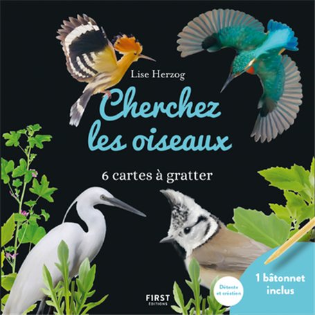 Cartes à gratter - Cherchez les oiseaux 5,38 €