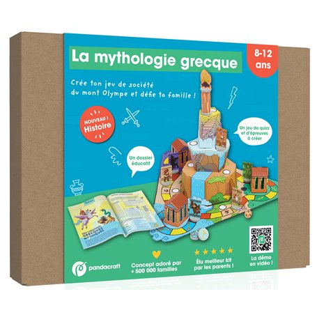 La mythologie grecque - Kit Pandacraft 8-12 ans