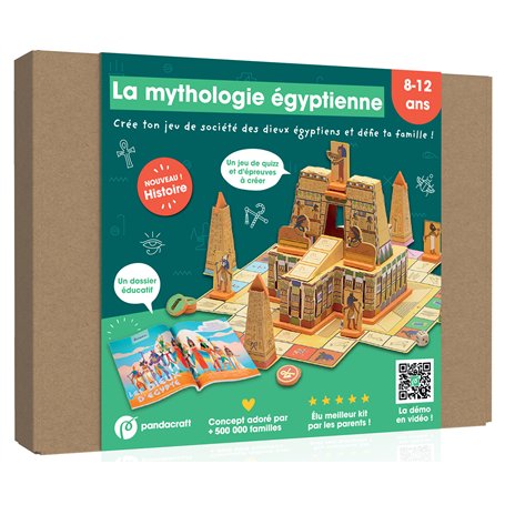 La mythologie égyptienne - Kit Pandacraft 8-12 ans