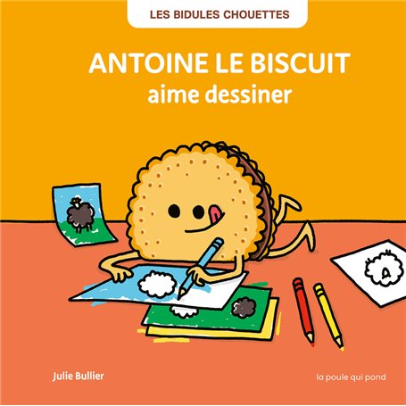 Antoine le biscuit aime dessiner