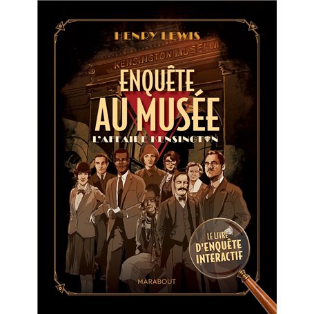 Enquête au musée - Le livre d'enquête interactif