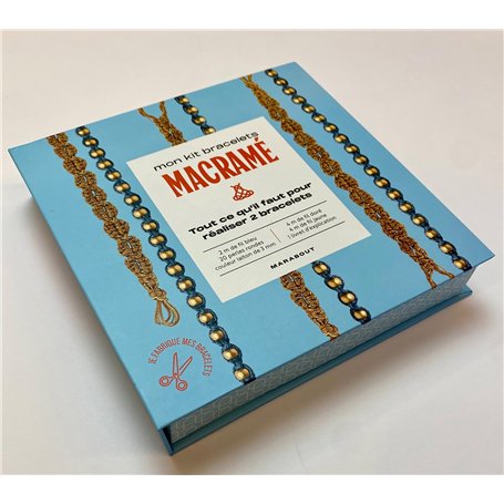 Mon kit bracelet macramé