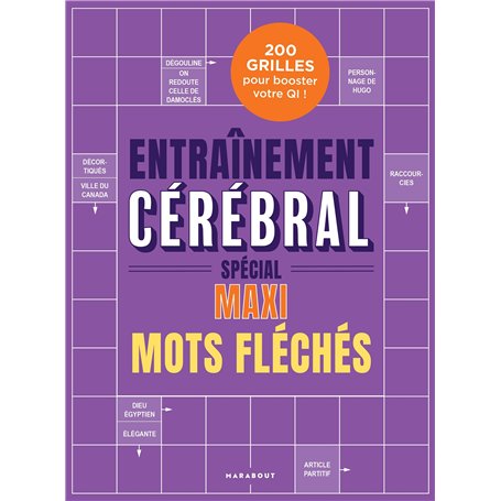 Entraînement cérébral -  Maxi mots fléchés