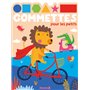Gommettes pour les petits (Lion sur vélo)