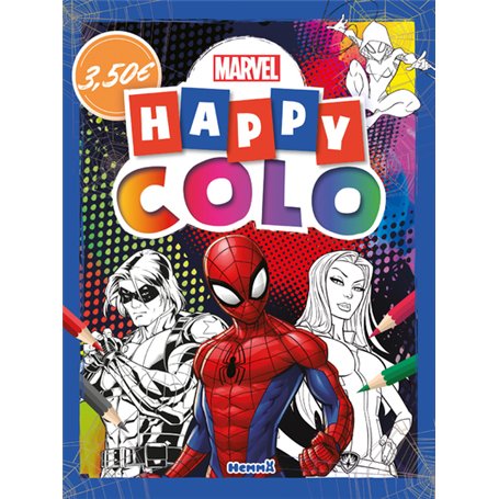 Marvel - Happy colo (Spider-Man