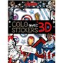 Marvel Avengers - Colo avec stickers 3D
