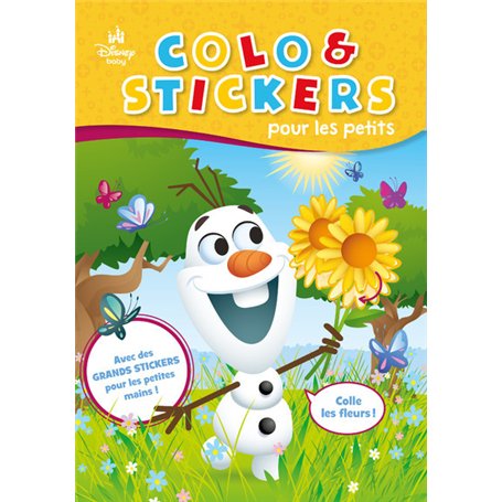 Disney Baby - Colo & Stickers pour les petits (Olaf)