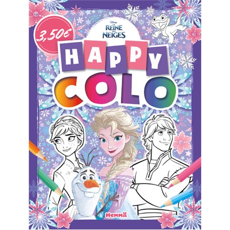 Disney La Reine des Neiges - Happy colo (Anna