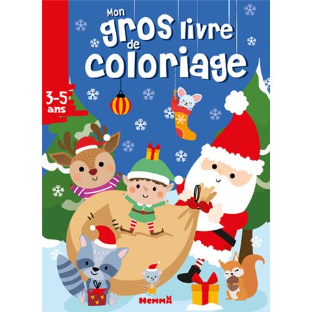 Mon gros livre de coloriage (Père Noël