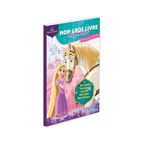 Disney Princesses - Mon gros livre des Princesses - Princesses et chevaux - Des colos