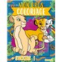 Disney Le Roi Lion - Mon gros coloriage + stickers ! (Simba et Nala)
