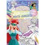 Disney Princesses - Je colorie mes amies - Avec strass - Bal masqué - Avec des strass et des stickers