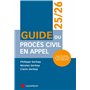 Guide du procès civil en appel 25/26