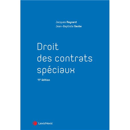 Droit des contrats spéciaux